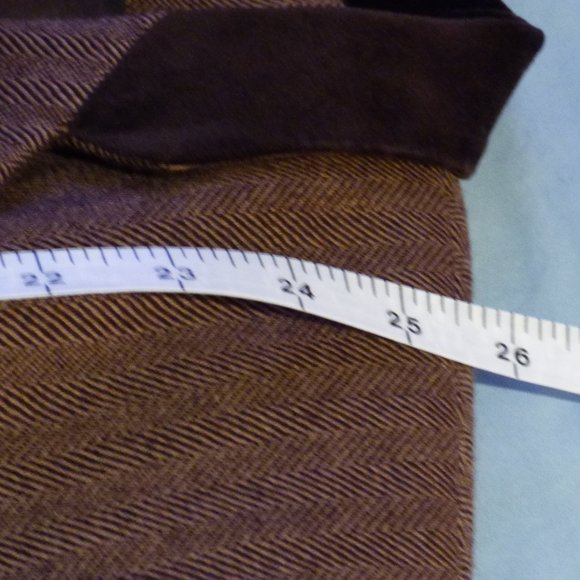 Brown tweed Chaps ladies jacket US 14 - Picture 4 of 12